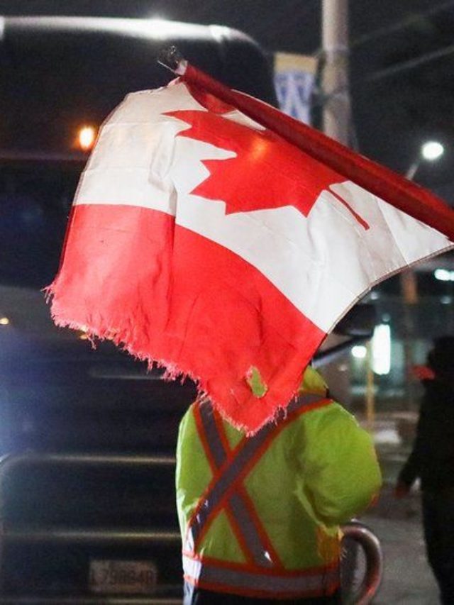 Freedom Convoy: Canada Trucker Protests Force Car Plant Shutdowns