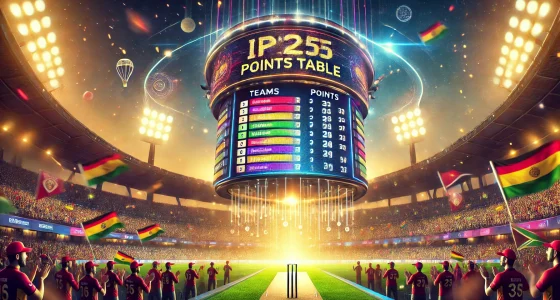 IPL 2025 point table
